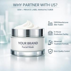 Mascarilla Facial, Mascarilla de Tratamiento Facial, Marca Privada, Fabricante OEM ODM, Hidratante, Revitalizante, Producto de Cuidado Profesional para la Piel - Product Image 3