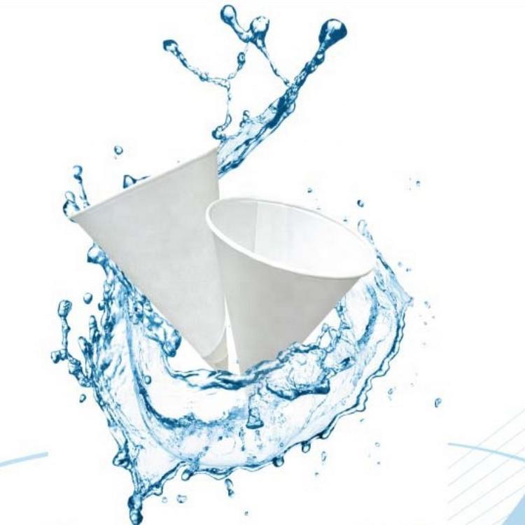 Gobelets d'eau jetables 3.7 OZ, 100% pièces, papier conique blanc, peut être personnalisé, vente en gros