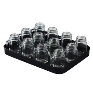 Oshow – Nouvelle Tasse en Verre Façon Mason <span class=keywords><strong>de</strong></span> 35 ml avec Logo Personnalisé, Verre à Shot <span class=keywords><strong>de</strong></span> 1,25 oz pour Café, Expresso, Tequila avec Poignée - Product Image 6