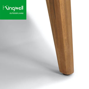 Divano <span class=keywords><strong>esterno</strong></span> di lusso moderno Set impermeabile vimini in Rattan con legno di Teak <span class=keywords><strong>per</strong></span> Patio giardino cortile soggiorno sala da pranzo Hotel Villa - Product Image 6