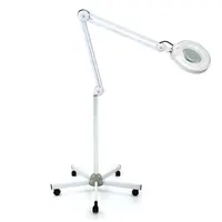 Magnifying Glass with Light and Stand LED Desk Lamp Adjustable Arm
