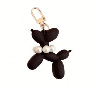 Promotional Bubble Balloon Dog Keychain Doll PVC Soft Rubber Jewelry Gift Accessories Wholesale Keyholders - Product Image 1