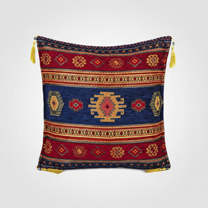 Oriental Vintage Kilim Designed Turkish Cushion Pillow <b>Cover</b> - Product Image 2