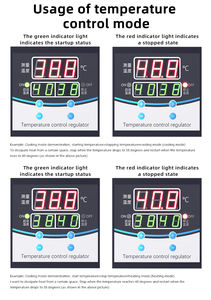 औद्योगिक नियंत्रण तापमान नियंत्रक ऊपरी और निचली सीमा तापमान नियंत्रण ntc तापमान नियंत्रक - Product Image 2