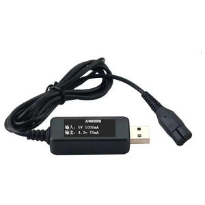 <span class=keywords><strong>Cable</strong></span> de carga USB de 4,3 V para <span class=keywords><strong>afeitadora</strong></span> <span class=keywords><strong>Philips</strong></span> A00390 One Blade QP2520 QG3340 adaptador de <span class=keywords><strong>cable</strong></span> de cargador enchufe USB de carga RQ310 RQ311 - Product Image 3