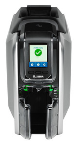 Original Zebra ZC300 Single Side/Dual Side Plastic Pvc Card <b>Printer</b> 300Dpi Desktop <b>Printer</b> - Product Image 2
