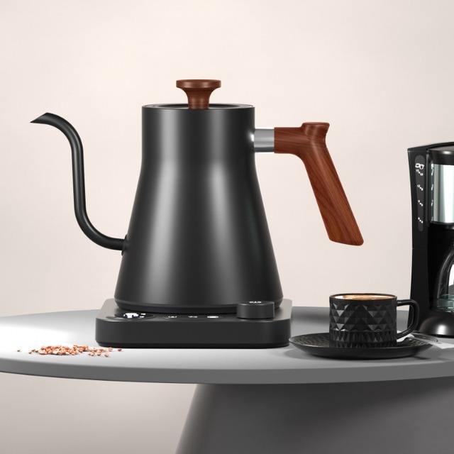 Smart Thermostatic Kettle Hand Coffee Maker Stainless Steel Gooseneck Electric Kettle