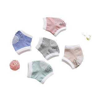 Ventes directes d'usine Genouillères pour bébés de couleur unie Genouillères de protection rampantes antidérapantes - Product Image 6