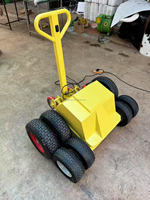 Chariot à roulettes motorisé EASYFUN de haute qualité, robuste, avec moteur Power Plus, en PVC, pour gonflables personnalisés, extérieur/intérieur
