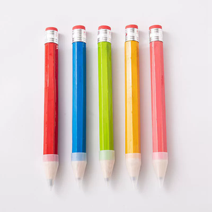 Matita grande matita gigante in legno verde grafite matita gigante per bambini adorabili moda fai da te giocattoli per la lavorazione del legno regali - Product Image 3