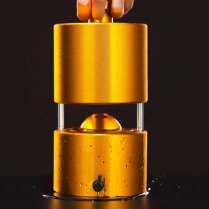 <span class=keywords><strong>Presse</strong></span> à glace diamantée en laiton pour cocktail, <span class=keywords><strong>presse</strong></span> à glace de haute qualité, essentiel pour les bars - Product Image 2