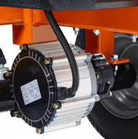 Chariot de manutention électrique pour caravane, usage intensif, 48V 500W, attelage à boule de 2 pouces, capacité de charge maximale 2500 LBS