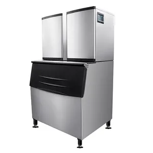 China Manufacturer Big Capacity 300kg/500kg/1000kg Ice Machine Cube Ice Maker Machine For Home and Industrial Use