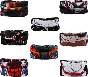 <span class=keywords><strong>Cache</strong></span>-<span class=keywords><strong>cou</strong></span> multifonctionnel Halloween en Spandex/Polyester, élastique et sans couture, avec motif tête de mort, utilisable comme bandana, bandeau, demi-masque facial et <span class=keywords><strong>cache</strong></span>-<span class=keywords><strong>cou</strong></span> - Product Image 2