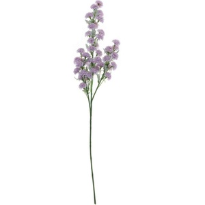 Lavanda artificiale crisantemo fiori di seta mamme Pom Pom Spray per festa nuziale - Product Image 1