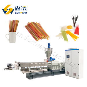 2025 nouvelle ligne de production automatique de paille à boire de riz d'extrusion comestible industrielle paille de farine de riz faisant la Machine - Product Image 6