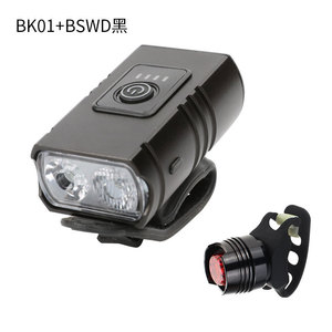 Bộ đèn xe đạp tùy chỉnh, đèn trước và sau, sạc USB, chống nước, dành cho đi xe đạp ban đêm - Product Image 5