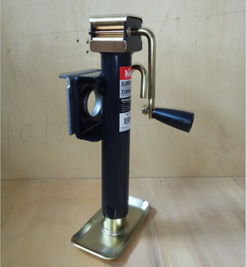 Nouveau Cric de <span class=keywords><strong>Remorque</strong></span> Latéral en Acier au Carbone, 2000 lbs, Course de 10 Pouces, Plaqué Zinc - Product Image 4