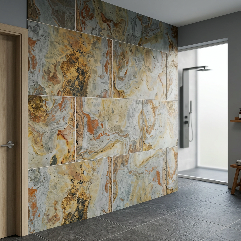 Contemporary Quartzite Exterior Cladding Panels Durable Natural Stone ...