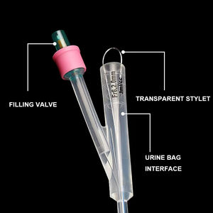 Kateter dokter hewan ganda & tiga <span class=keywords><strong>Lumen</strong></span>, untuk anjing dan kucing | PVC medis lembut sekali pakai - Product Image 2