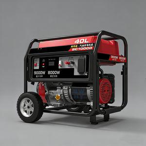 เครื่องกำเนิดไฟฟ้าเบนซินแบบพกพาขนาด 8kW 10Kva ลดราคา สำหรับกิจกรรมกลางแจ้งและผลิตภัณฑ์สำรองไฟฉุกเฉิน - Product Image 4