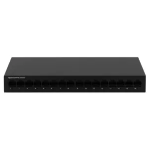Sunsoont 16 ports 10/100/1000 gigabit network switch DC 12V power adapter