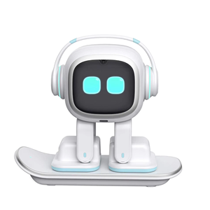 Nouveau Robot Émotionnel Blanc/Noir Emo Intelligent Interactif Vocal IA Métal DIY Jouets Éducatifs de Bureau pour Enfants - Product Image 1