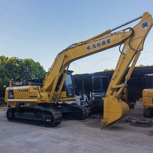 Prix raisonnable Excavatrice sur chenilles Komatsu PC220 d'occasion en parfait état de fonctionnement Les composants de base comprennent un moteur en vente - Product Image 2