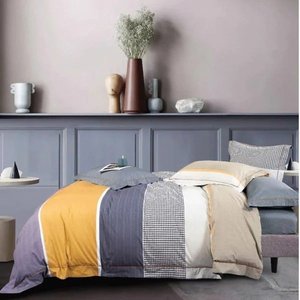 Hot Selling Queen Size Bed <b>Sheet</b> Comforter King Set with Printed <b>Pattern</b> Pillowcase Quilt Patchwork Bedspread Polyester Filling - Product Image 1