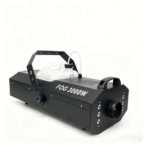携帯用3000W DMX512リモート多色スモークフォグマシン結婚式パーティーナイトクラブ-電源 - Product Image 4