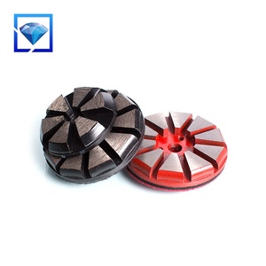 Dischi Abrasivi Diamantati a 10 Segmenti da 3 Pollici con Legante Metallico, Confezione da 6 # -400 #   Grana per Levigatura di Calcestruzzo e Pietra - Product Image 2