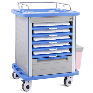 (MS-T320A) Chariot médical d'urgence en ABS pour soins infirmiers - Product Image 2