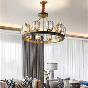 Hot Sale Indoor Modern Crystal Hotel Villa Dining <b>Room</b> <b>Chandeliers</b> Pendant Lights for <b>Living</b> <b>Room</b> - Product Image 2