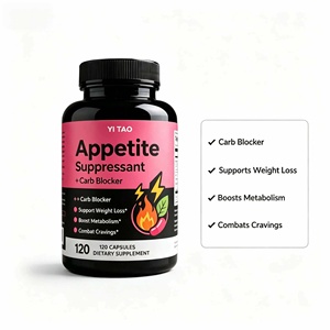 OEM Appetite Carb Blocker Capsules 120 capsules <b>weight</b> loss support boosts metabolism gluten-<b>free</b>. - Product Image 2