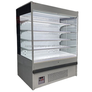 Vitrine Réfrigérée Professionnelle pour Supermarchés, Présentoir Vertical pour Légumes et Fruits, Réfrigérateur Vitrine - Product Image 4