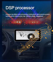 Autoradio Android 14 8 cœurs 10,25 pouces, écran HD, GPS, navigation, CarPlay sans fil, OBD2, amplificateur RGB, WIFI 4G, pour Audi Q5 2009-2016