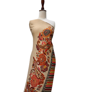 Wholesale Jacquard Woven <b>Shawl</b>-Premium Soft Warm Breathable Floral/Geometric Pattern Women's Traditional Design Polyester/Cotton - Product Image 1