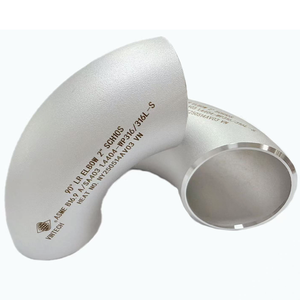 Codo de Acero Inoxidable de Radio Largo para Soldadura a Tope, Curva de 90 Grados, ASME B16.9 A/SA403, Sin Costura y Liso - Product Image 3