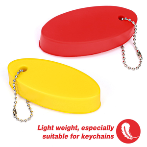 Foam Floating Keychain - Oval Key <b>Float</b> for Boating, <b>Fishing</b>, Sailing & Outdoor Sports - Key Ring Buoy for Easy Retrieval - Product Image 3