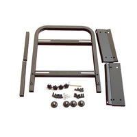Support de simulateur de course pliable avec support arrière pour siège pour G27 G29 T300, compatible avec les volants de jeu de course PC PS4