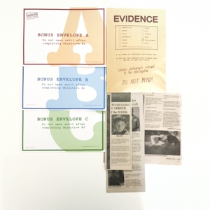 YSJ Factory Custom Party ragioning giochi da tavolo crimine omicidio mistero Detective case file <span class=keywords><strong>gioco</strong></span> per adulti - Product Image 4