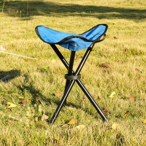 Portable Lightweight <b>Metal</b> Tripod Camping <b>Bench</b> for Outdoor Park Sports - Product Image 2