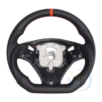 Volant en cuir M Sport compatible avec BMW E93 335i E84 E38 E36 M3 E90 E60 E46 E92 E87 E39 X5 E70 X6 E71 E82 E91 X5 E53 Série E