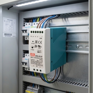 Alimentation électrique sur rail DIN Mean Well DRA-40-12 DRA-40-24 40W SMPS 12V 3.34A <span class=keywords><strong>24V</strong></span> 1.7A Entrée 90-264VAC Utilisation industrielle <span class=keywords><strong>Linak</strong></span> Knx Domotique - Product Image 2
