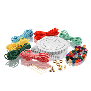 Diy Handmade Jewelry Kit Waxed <b>Thread</b> Bracelet Making Set With <b>Beads</b> And Tools For Crafting Accessories - Product Image 4