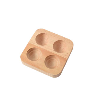 Organizador de Huevos de Madera de Acacia con Divisiones para Conservación de Frescura en el Refrigerador, Diseño Minimalista - Product Image 5