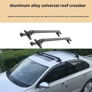 Barra Transversal de Techo para Auto, Tipo Garra de Tigre, Universal, Bloqueable, Sin Perforaciones, de Aleación de Aluminio - Product Image 6