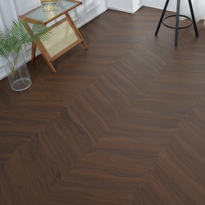 Parquet SPC con capa de desgaste de 0.2mm, aspecto roble, ecológico, impermeable, sistema de clic, logotipo OEM personalizado, alto brillo, para supermercados y gimnasios - Product Image 1