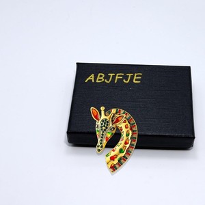 Broche de Diseño de Jirafa con Pedrería de Lujo Estilo Barroco <span class=keywords><strong>para</strong></span> Mujer, Accesorio <span class=keywords><strong>para</strong></span> Vestidos de Fiesta, Banquete o Uso Diario, Regalo Imprescindible <span class=keywords><strong>para</strong></span> Chicas - Product Image 5