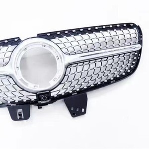 Rejilla Delantera para Mercedes-Benz Clase V 447, Negra Plateada con Diseño de Cielo Estrellado, Pieza de Repuesto para Parachoques de Plástico ABS - Product Image 2